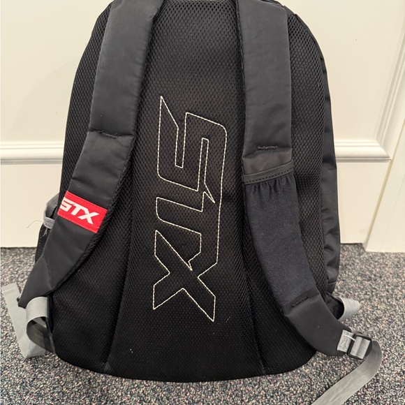Black and Gray STX Lacrosse Backpack - Picture 2 of 4